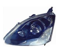 Faro anteriore sinistro per honda civic 2003 al 2006 3 porte con lente
