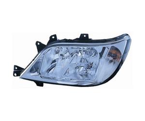 Faro anteriore sinistro per mercedes Sprinter 2002 in poi senza fendinebbia