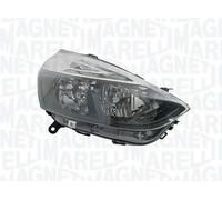 Faro anteriore sinistro per renault clio 2016+ nero profili neri 260601732R
