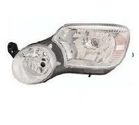 Faro anteriore sinistro per skoda yeti 2009 al 2012 senza fendinebbia 1307023316