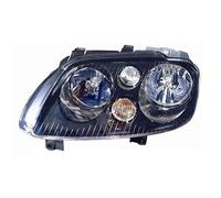 Faro anteriore sinistro per vw touran 2003 al 2006 nero con motore elettrico