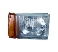 Faro proiettore R2 freccia arancio asimmetrico sx per Fiat Panda fino al 8/2003