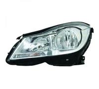 Faro anteriore sx ClasseC W204 11-14 cromato H7/H7 MARELLI motor reg el