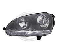 Faro anteriore sx GOLF 5 03-08 bordo nero H7+H7 con motor reg el 1K6941005T