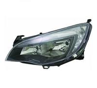 Faro anteriore sx J 09-08.12 nero H7/H7 diurna motor reg el 1216219