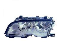 Faro anteriore sx Serie3 E46 98-01 berlina touring profilo argento titanio m
