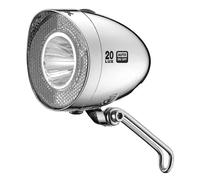 Faro Anteriore XLC Led a Dinamo Retro CL-D03 Cromo