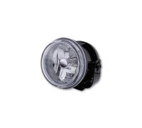 HIGHSIDER smart Fendinebbia Nero Rotondo, Omologato E (1pz), trasparente