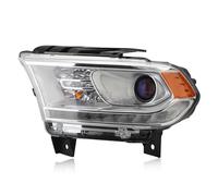 Faro Assemblaggio Compatibile Con Dodge Per Durango 2014 2015-2019 2020 Auto DRL Fari Alogeni Proiettore Fascio Di Luci Indicatori Di Direzione Larghezza Fendinebbia 68184822AH(White,Left)
