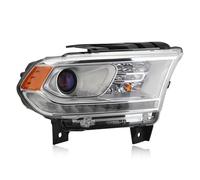 Faro Assemblaggio Compatibile Con Dodge Per Durango 2014 2015-2019 2020 Auto DRL Fari Alogeni Proiettore Fascio Di Luci Indicatori Di Direzione Larghezza Fendinebbia 68184822AH(White,Right)