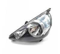 Faro Assemblaggio Compatibile Con Fit Per Jazz Sport GD GE 2001-2007 2008 Fari Alogeni Fari Assemblaggio Fendinebbia Angolo Laterale Lampada Conducente Accessori Auto(Black,Left)