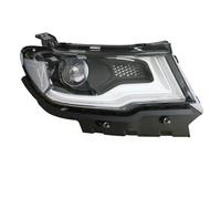 Faro Assemblaggio Compatibile Con Jeep Per Compass 2017 2018 2019 2020 Gruppo Faro Per Auto Giorno Per Corsa E Jogging Luce Indicatori Direzione H-ID Testa Della Lampada Car Styling Parti(Right)