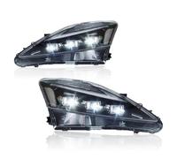 Faro Assemblaggio Compatibile Con LEXUS Per IS250 2006 2007 2008 2009 2010 2011 2012 Gruppo Fari Per Auto Faro Anteriore Tuning Faro Anteriore Fari Parti Per Lo Styling Dell'auto(White)