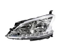 Faro Assemblaggio Compatibile Con Nissan Per Sylphy Per Sentra B17 2013 2014 2015 Mappa Delle Parti Di Montaggio Dei Fari Dell'auto Luci Laterali Angolari Alogene Fari Fendinebbia(Silver,Left)