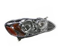 Faro Assemblaggio Compatibile Con Toyota Per Altis Per Corolla E130 E120 2002-2008 Fari Alogeni Per Auto Gruppo Fari Fendinebbia Luci Laterali Angolari Accessori(Black,Right)