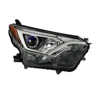 Faro Assemblaggio Compatibile Con Toyota Per RAV4 XA40 Per Ibridi 2018 2017 2016 Fari Anteriori Alogeni Per Auto Fari Di Montaggio Luci D'angolo Fendinebbia Luci Laterali(Right)
