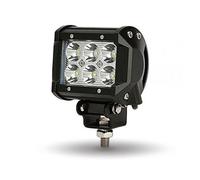Faro ausiliario a 6 Led 18 watt 10/30V - Bianco 1260 LM