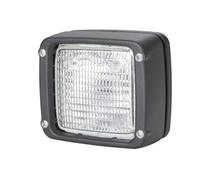 Faro ausiliario alogeno Montaggio, interno Lente diffusore con struttura HELLA