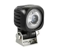 FARO AUSILIARIO LED AUTO MOTO CAMION LUCE FOCALIZZATA 10W CON STAFFA