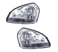 Faro Auto 1 Coppia Per Hyundai Per Tucson 2005 2006 2007 2008 2009 2010 Gruppo Ottico Anteriore Paraurti Anteriore Faro Anteriore Faro Principale Fari(1Pair white)