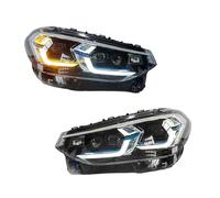 Faro auto compatibile for BMW X3 2018-2021 Aggiornamento a faro posteriore completo DRL Faro anteriore Gruppo ottico anteriore