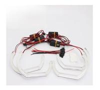 Faro Auto Per BMW SERIE 5 E39 525i 528i 530i 540i 1997-2001 2002 2003 Per DTM Per M4 Style Angel Eyes A LED Per Ultra Luminosi Per Anelli DRL Accessori Retrofit Fanale Anteriore(Type A)