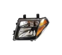 Faro Auto Per Nissan Per Navara D40 2005 2006 2007 2008 2009 Paraurti Anteriore Auto Fari Luci Diurne Fari Accessori Auto Faro Principale Fari(Black Only 1 Left)