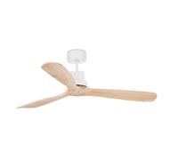 FARO BARCELONA Ventilatore Lantau L DC 3 pale bianco/pino FARO BARCELONA