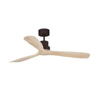 FARO BARCELONA 33562DC - LANTAU L Ventilatore da soffitto marrone/pino con motore DC