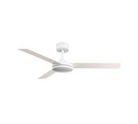 Faro BARTH L LED Ventilatore bianco - argento acciaio 34260