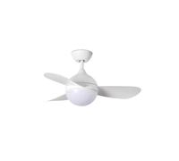 Ventilatore da Soffitto Energiespar con Telecomando Ventola LED Lampada Hvar [EEK: D]