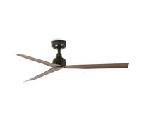 FARO BARCELONA 34372 - MARINE M Ventilatore da soffitto marrone/noce IP44