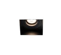Faro Barcelona 40113 - HYDE SQ Lampada incasso nero quadrata regolabile senza struttura