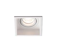 Faro Barcelona 40120 - HYDE SQ Lampada incasso bianca quadrata regolabile