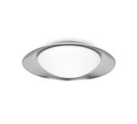 Faro Barcelona 62145 - SIDE 450 Plafoniera bianca e nichel 20W