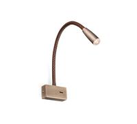 Faro Barcelona 62704 - LEAD Lampada da parete lettore bronze