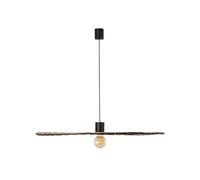 Faro Barcelona 68590-70 - COSTAS 1000 Lampada sospensione nera/ratan