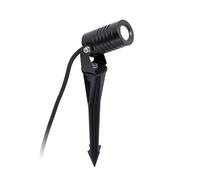 Faro Lampada LED da esterno Balder – con picchetto, IP67 – Nero