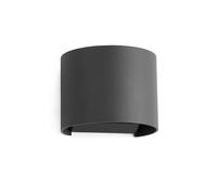 Faro Barcelona 70687 - SUNSET Lampada da parete grigio scuro