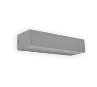 FARO BARCELONA Applique da esterni a LED Toluca, alluminio FARO BARCELONA