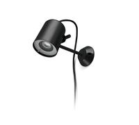 FARO BARCELONA 71546 - Flow Lampada da Parete con pichetto Nero
