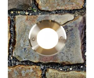 FARO BARCELONA Acciaio inox - moderna lampada da incasso per pavimento a LED LED-18 FARO BARCELONA