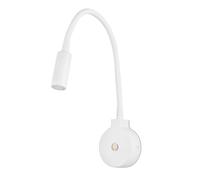 FARO BARCELONA Applique a LED Pixie con braccio flessibile, bianco 24015