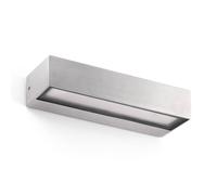 FARO BARCELONA Applique da esterni a LED Toluca, alluminio FARO BARCELONA