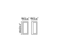 FARO BARCELONA Applique da esterno a LED Pivot, grigio scuro, alluminio, larghezza 8,6 cm FARO BARCELONA
