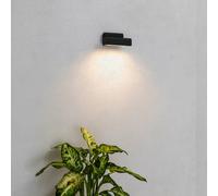 FARO BARCELONA Applique da esterno Balic LED, nero, alluminio, larghezza 15 cm FARO BARCELONA