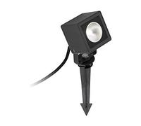 Faro Barcelona - Faro 70151 - Sobek Led Lampada Del Proiettore Con Palo Nero
