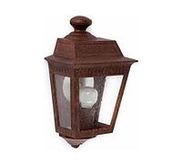 Faro Barcelona - Faro 71424 - Argot Lampada 1/2 Lampada Da Parete Marrone Ossido