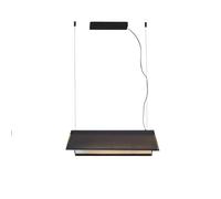 FARO BARCELONA Lampada a sospensione Ludovico Surface LED, 60 cm, nero 61110
