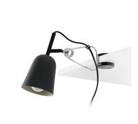 FARO BARCELONA Lampada con morsetto Studio, nero/crema FARO BARCELONA